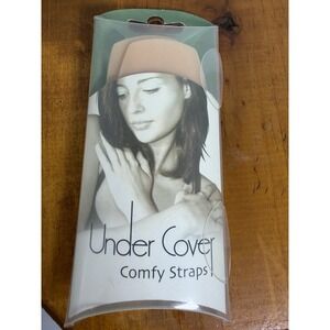 Under Cover Comfy Bra Strap Cushions Nude Shoulder Pads Slip Stop